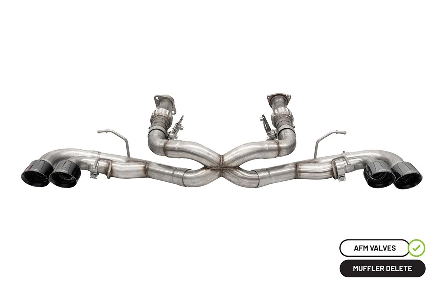 CORSA 3.0 in Cat-Back 4.5 in Pro-Series Tips | 2020-24 Corvette C8 (w/o Factory NPP) (21102, 21104)
