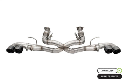 CORSA 3.0 in Cat-Back 4.5 in Pro-Series Tips | 2020-24 Corvette C8 (w/o Factory NPP) (21102, 21104)