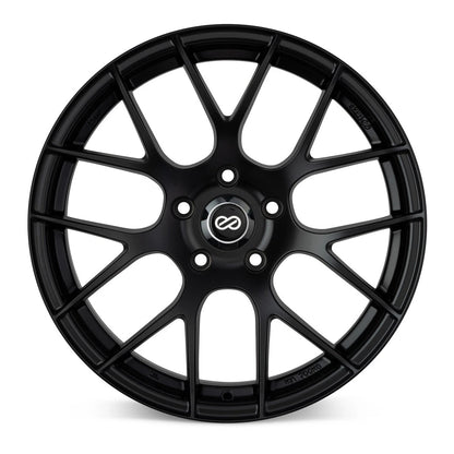 Enkei Raijin Matte Black | 18x8" +42mm | 5x120mm Wheel