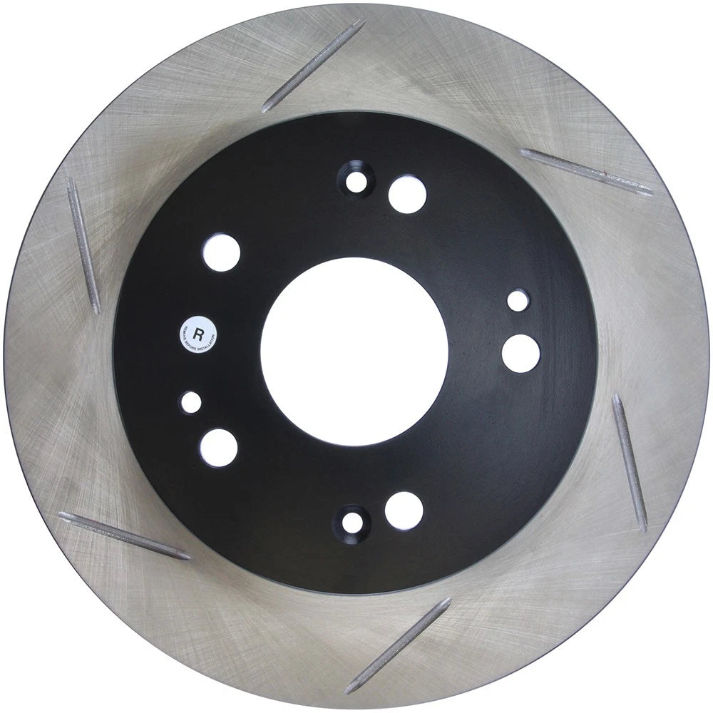 Stoptech Power Slot Slotted Rear Brake Rotor | 2006-2008 Honda Civic Si (126.40040SL)