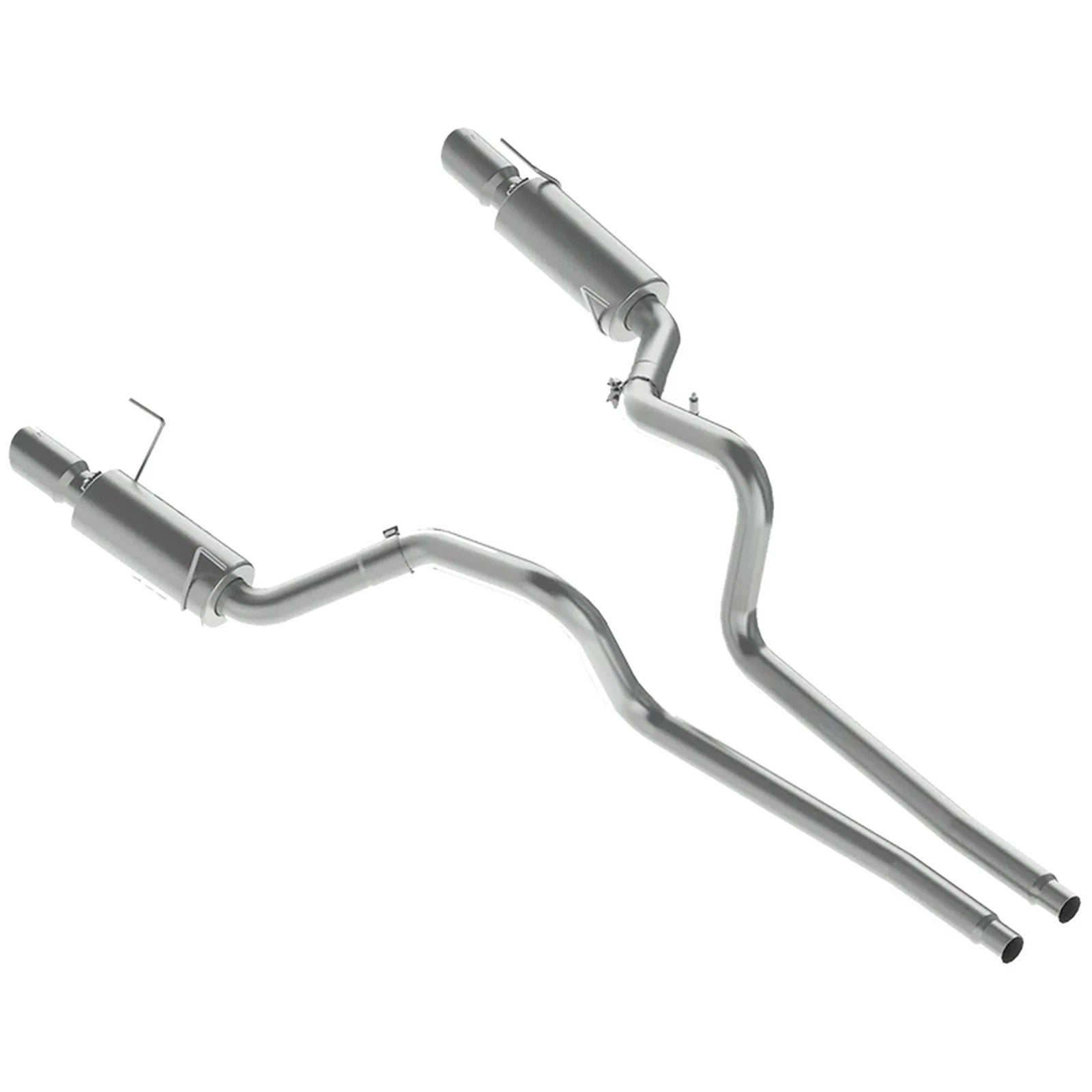 MBRP 4in D&S Rear Exit Street Exhaust | Ford Shelby GT500/GT (05-09) (S7269409)