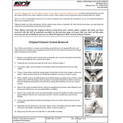 Borla Axle-Back Exhaust System - ATAK | Multiple Fitments (11822)