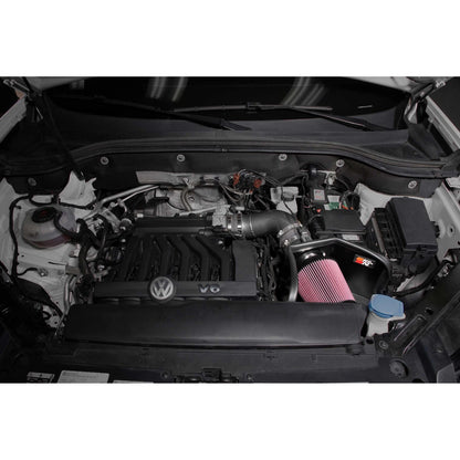 K&N 18-23 Volkswagen Atlas V6 3.6L Performance Air Intake System | Volkswagen Atlas (18-23) (69-9756TC)