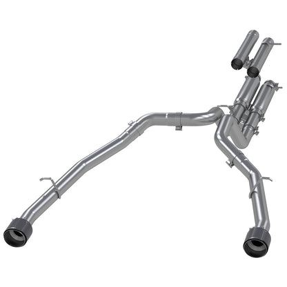 MBRP 3in Cat-Back Exhaust Dual Rear Carbon Fiber Tips Race T304 | Ram TRX 6.2 S/C (21) (S51543CF)