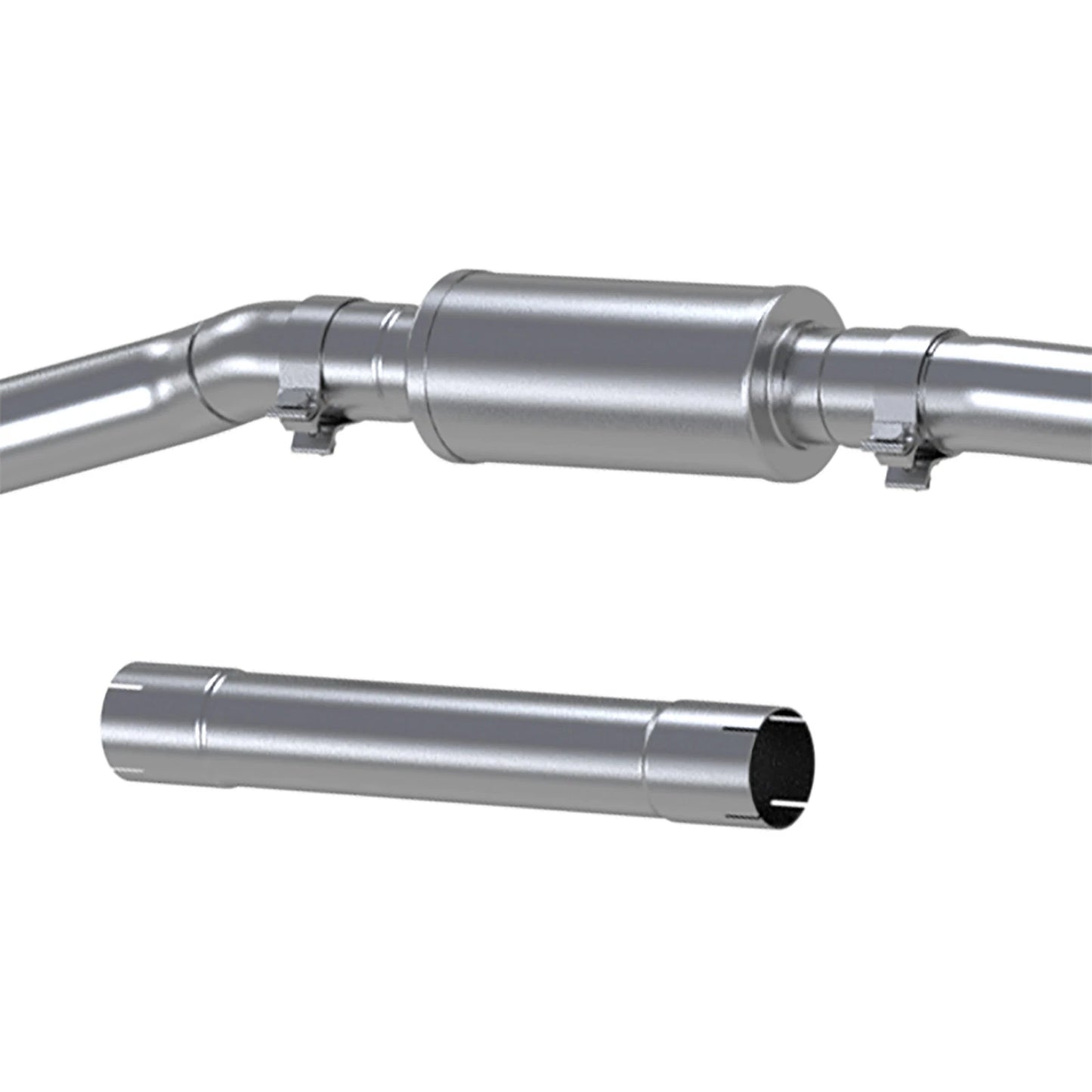 MBRP 3in Cat-Back Exhaust 2.5in Dual Split Rear w/ Burnt End Tips | Honda Civic SI (22-24) (S49033BE)