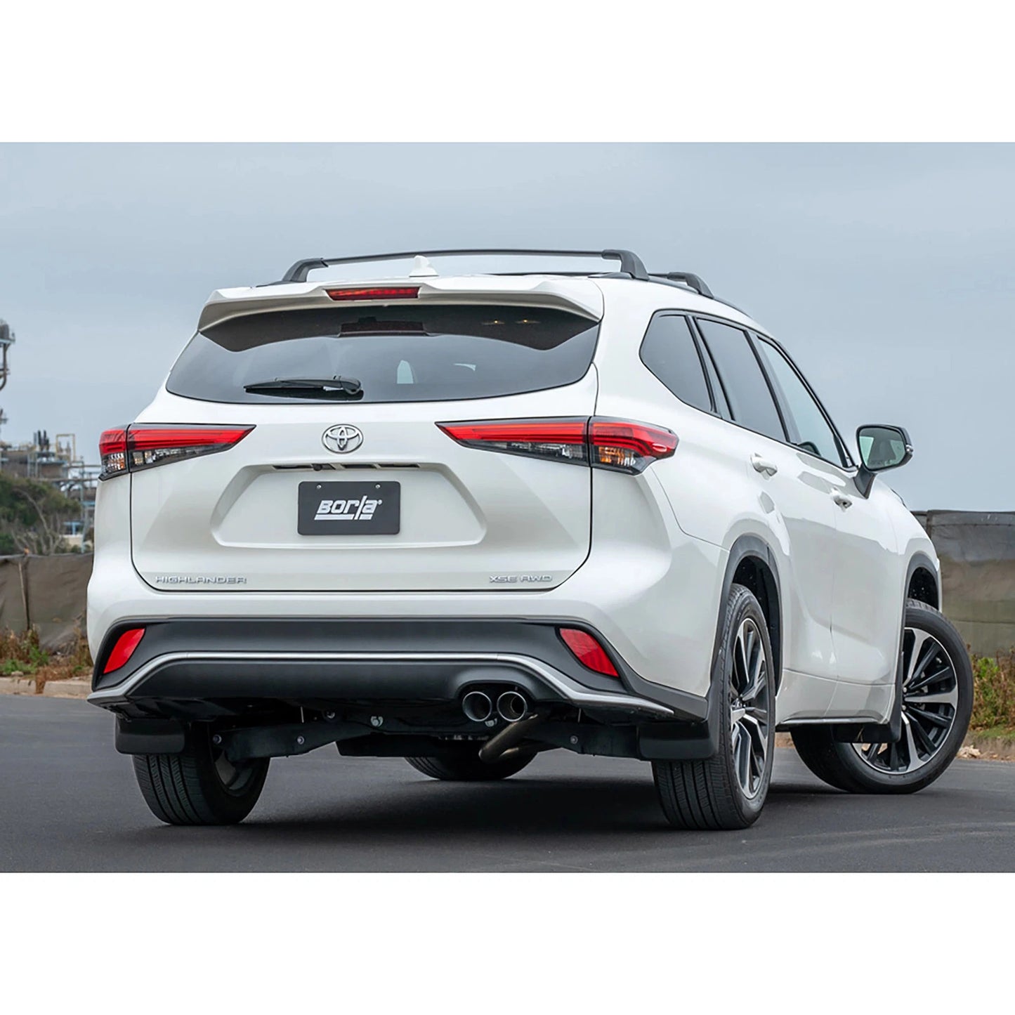 Borla 140947BC S-Type Stainless Cat Back Exhaust for 2021-22 Highlander XSE 3.5L
