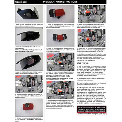 K&N 17-18 Honda Civic Type-R Cold Air Intake | Honda Civic Type-R (17-18) (69-1505TWR)