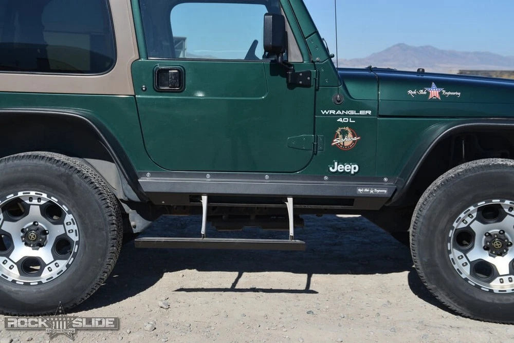 Rock Slide 97-06 Jeep TJ Step Sliders