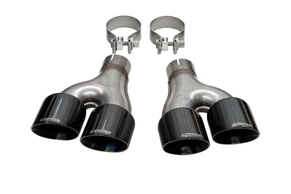 CORSA Replacement / 4.0 in Twin Tip Kit | Jeep Grand Cherokee 14-21 Summit (14068BLK)
