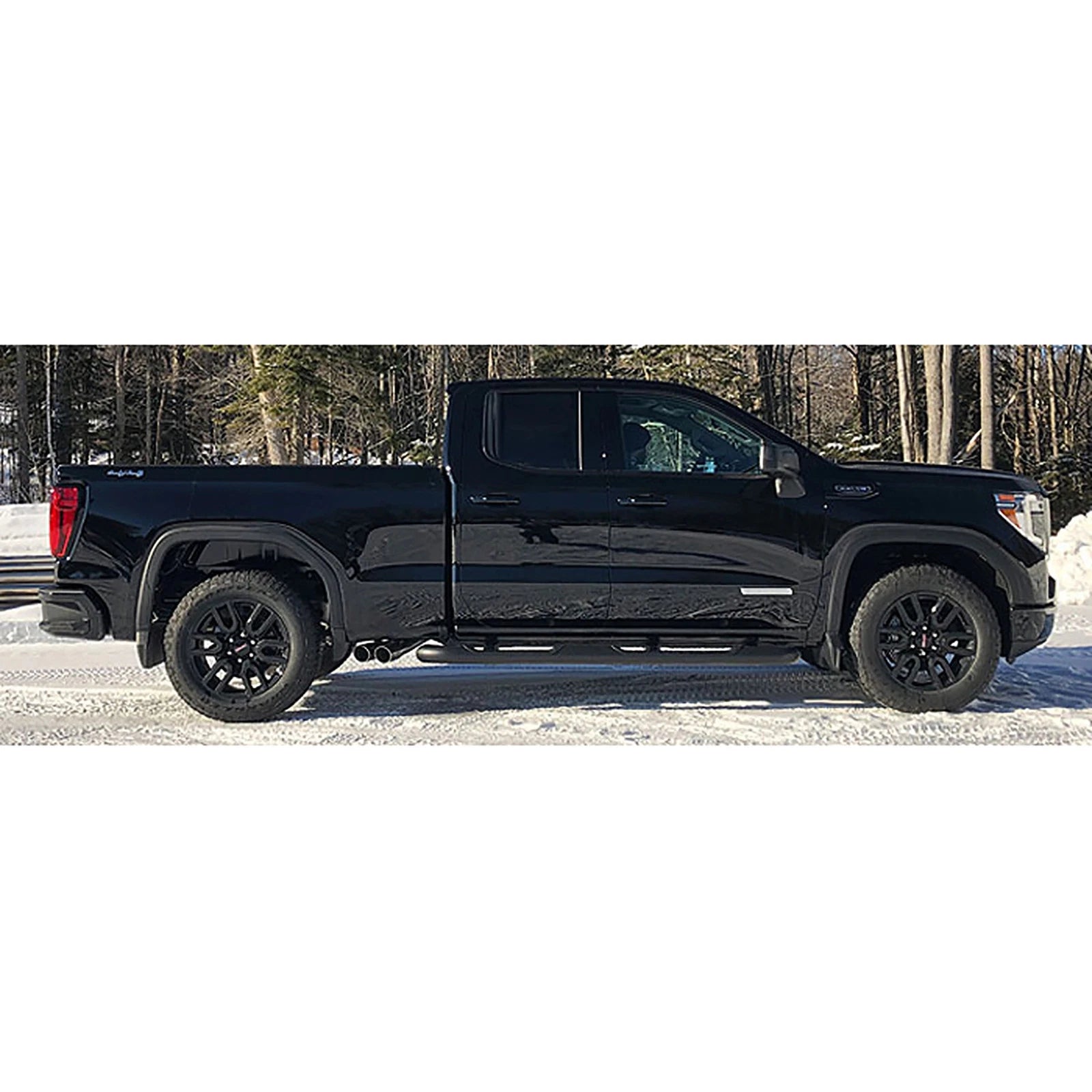 MBRP 4.5L/5.3L Pre-Axle D&S Cat-Back Exhaust w/ 4in OD Tip | Chevy 1500 (S5092BLK)
