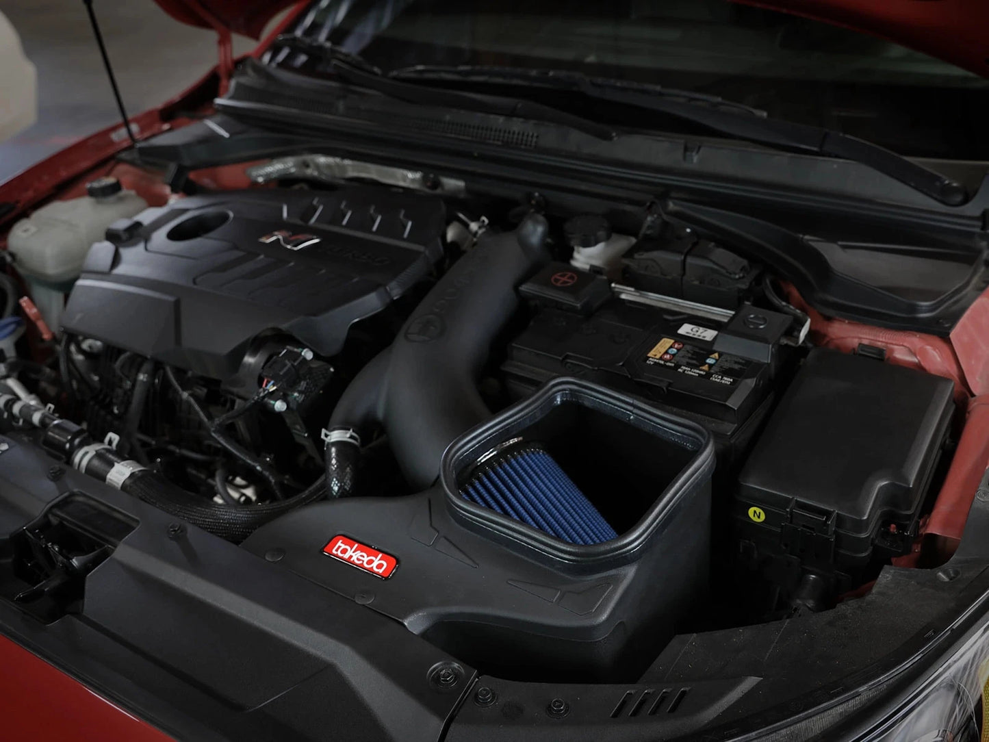 aFe 4" Stage-2 P5R AIS Air Filter Intake | Hyundai Veloster N 2019-20 (56-10021R)