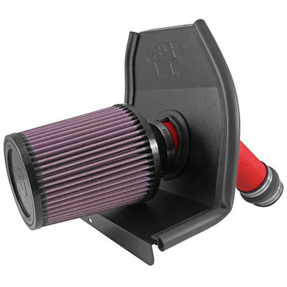 K&N 2015-2021 Subaru WRX-STI 2.5L H4 Red Typhoon Short Ram Intake | Subaru WRX (14-21) (69-8007TWR)