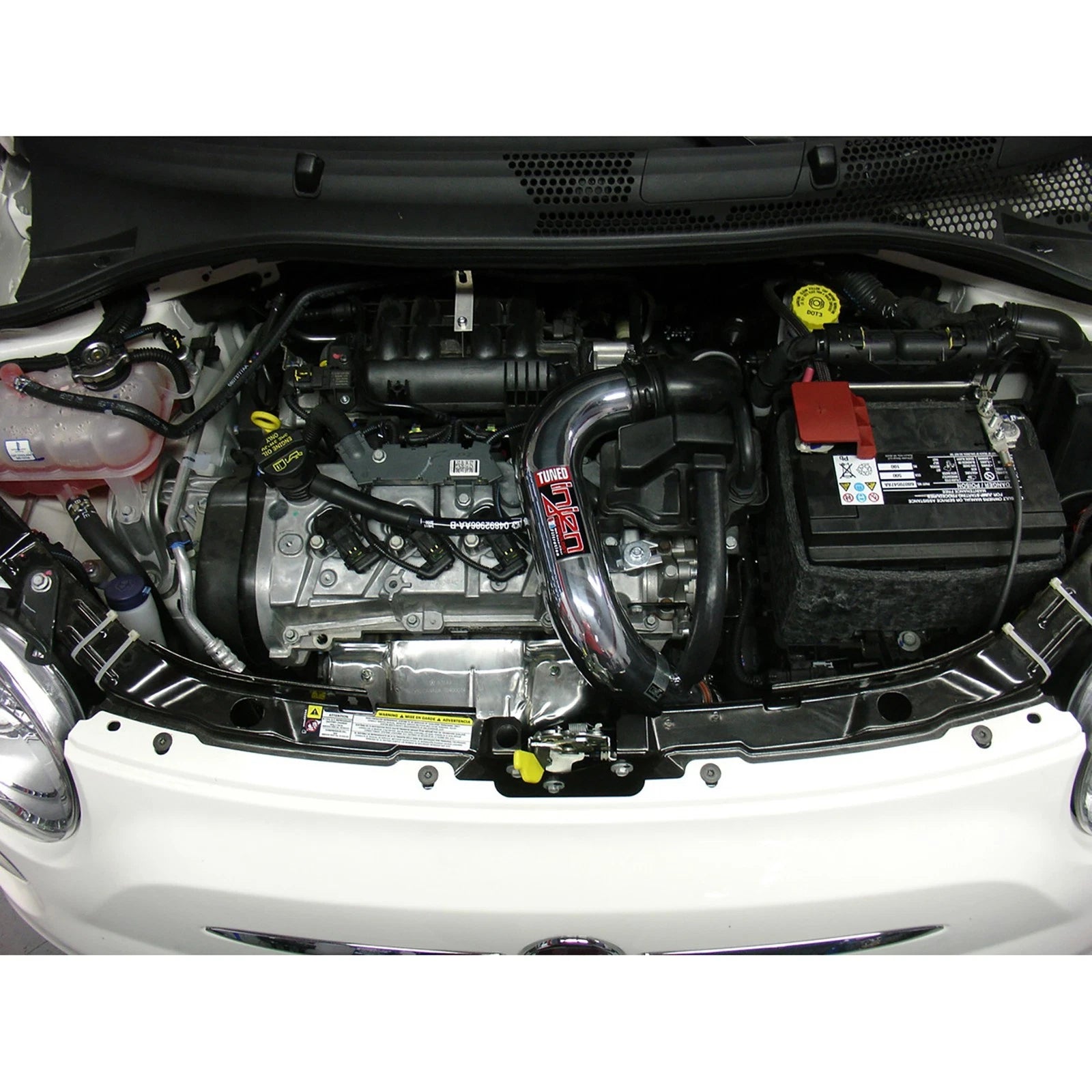 Injen Black Cold Air Intake System | Fiat 500 (12-13) 1.4L 4Cyl (SP5020BLK)