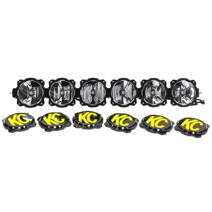 KC HiLites Gravity LED Pro6 Light Bar: 6 Pods - 39in / Spot + Flood Beam (KC91307)