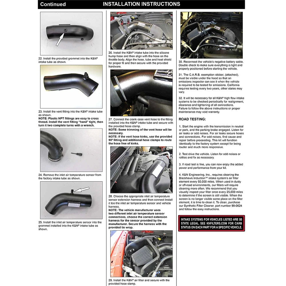 K&N Performance Intake Kit | 2009-2019 Dodge Ram 1500 (71-1561)
