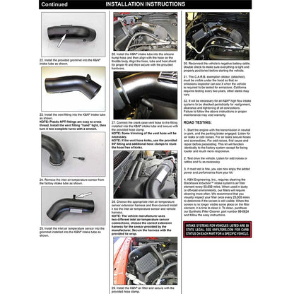 K&N Performance Intake Kit | 2009-2019 Dodge Ram 1500 (71-1561)