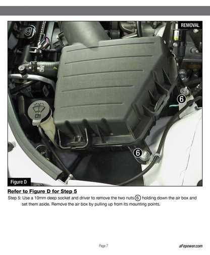 aFe Power 13-15 Chevrolet Camaro SS V8-6.2L Pro DRY S Cold Air Intake (51-74204)