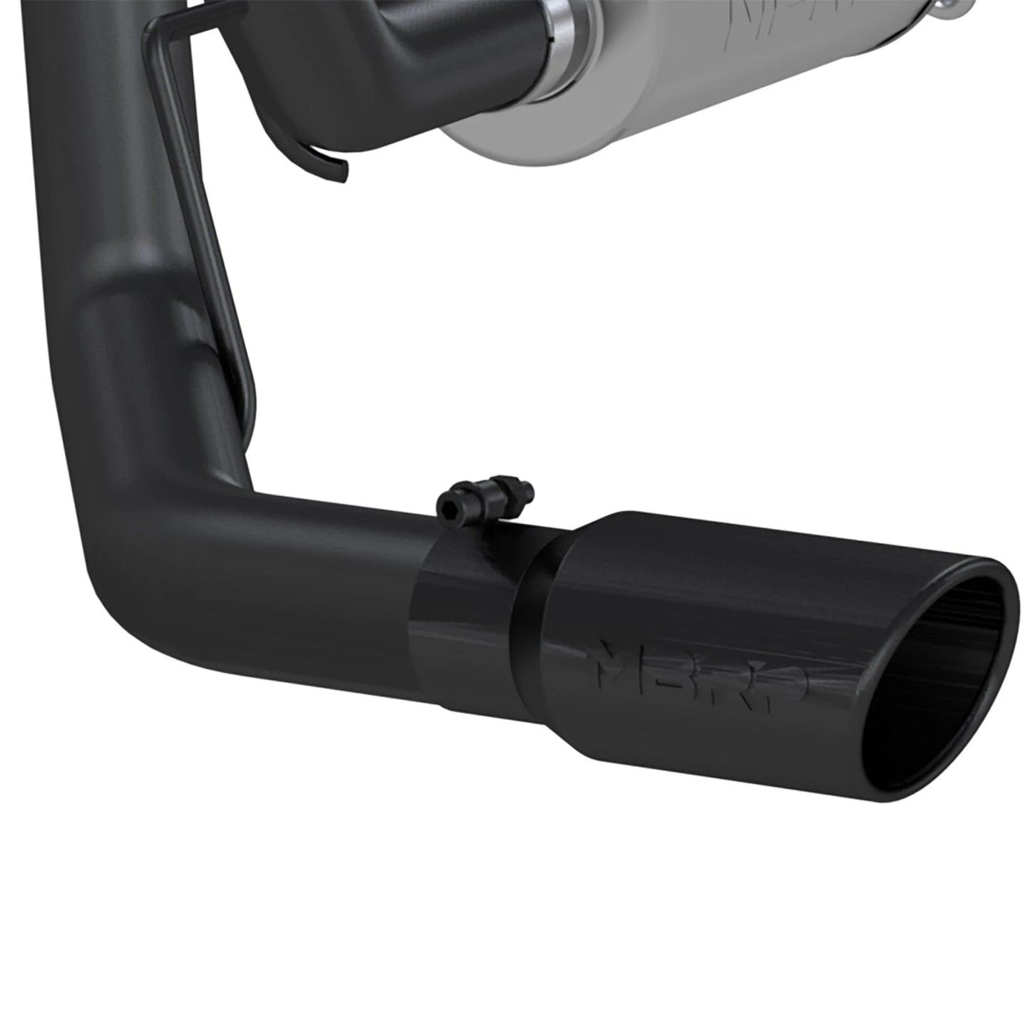 MBRP 3in Cat-Back Single Side Black Exhaust System | Ford F-150 2.7L / 3.5L EcoBoost (15) (S5253BLK)