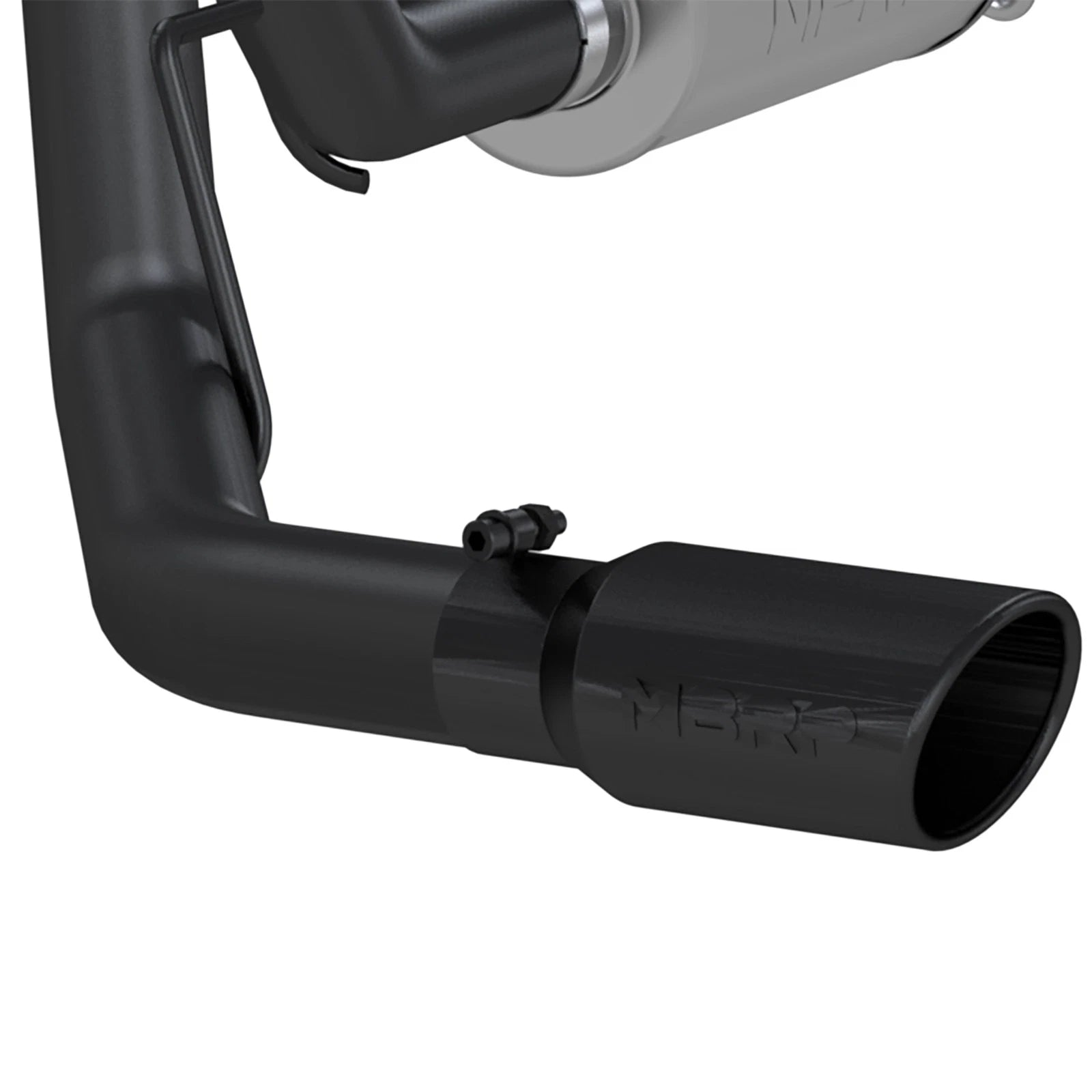 MBRP 3in Cat-Back Single Side Black Exhaust System | Ford F-150 2.7L / 3.5L EcoBoost (15) (S5253BLK)