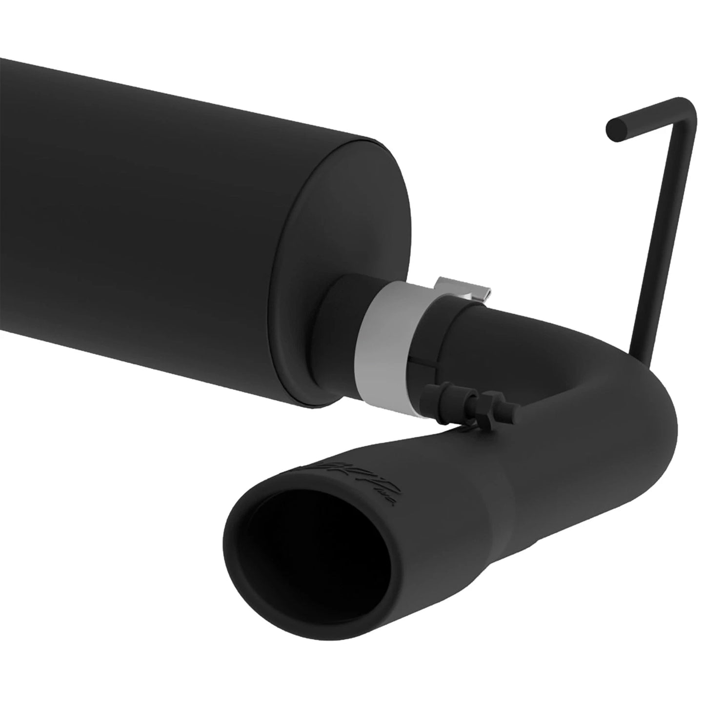 MBRP 2.5in. Cat-Back Single Rear Exit Black Exhaust | Jeep Wrangler / Rubicon 3.6L (12) (S5526BLK)