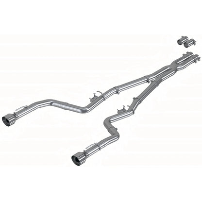 MBRP 3in Race Alum Steel Cat-Back Exhaust Dodge Charger 17-21 (S7118AL)