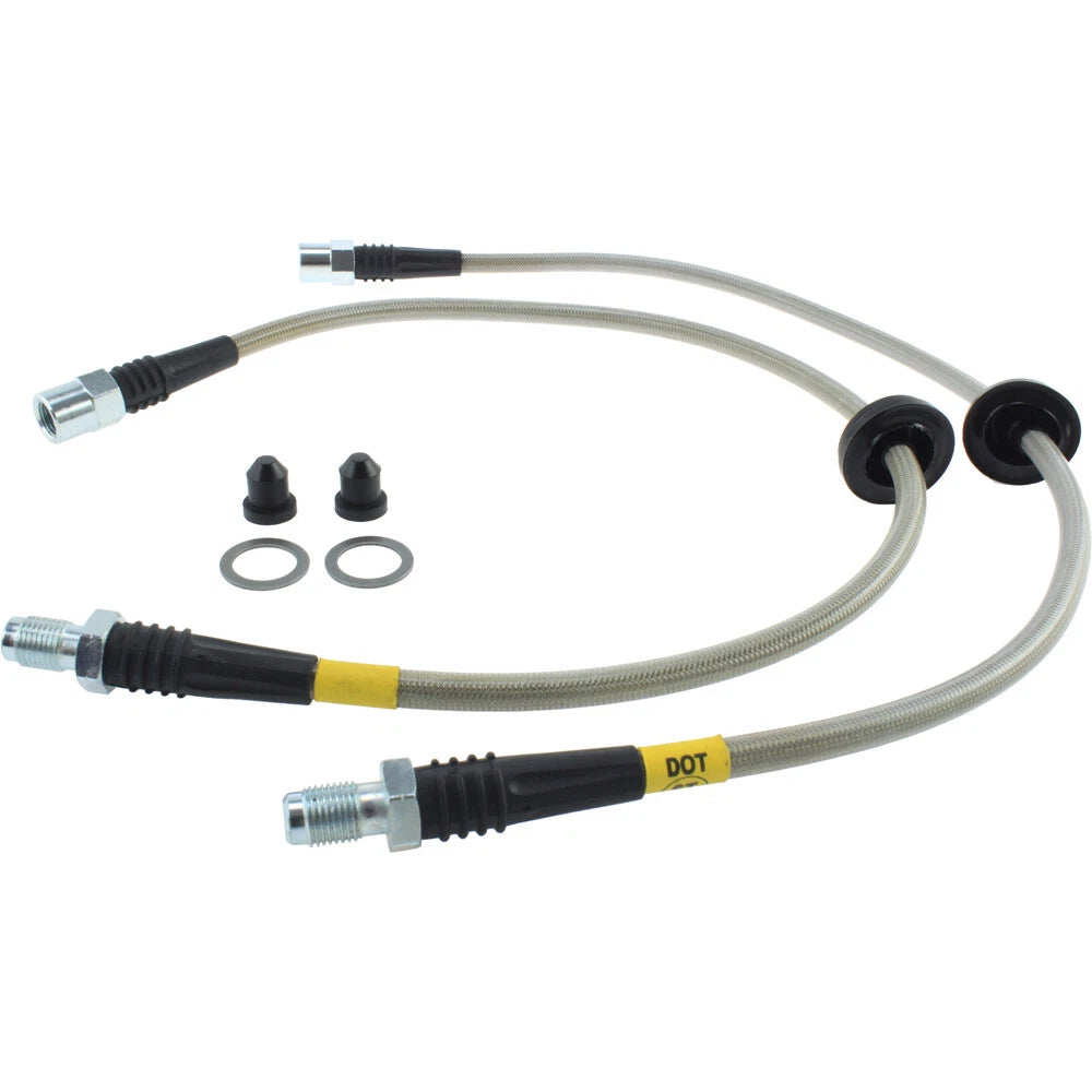 StopTech 950.34009 Front Stainless Brake Line for 00-06 X5 / 03-05 Range Rover