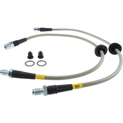 StopTech 950.34009 Front Stainless Brake Line for 00-06 X5 / 03-05 Range Rover