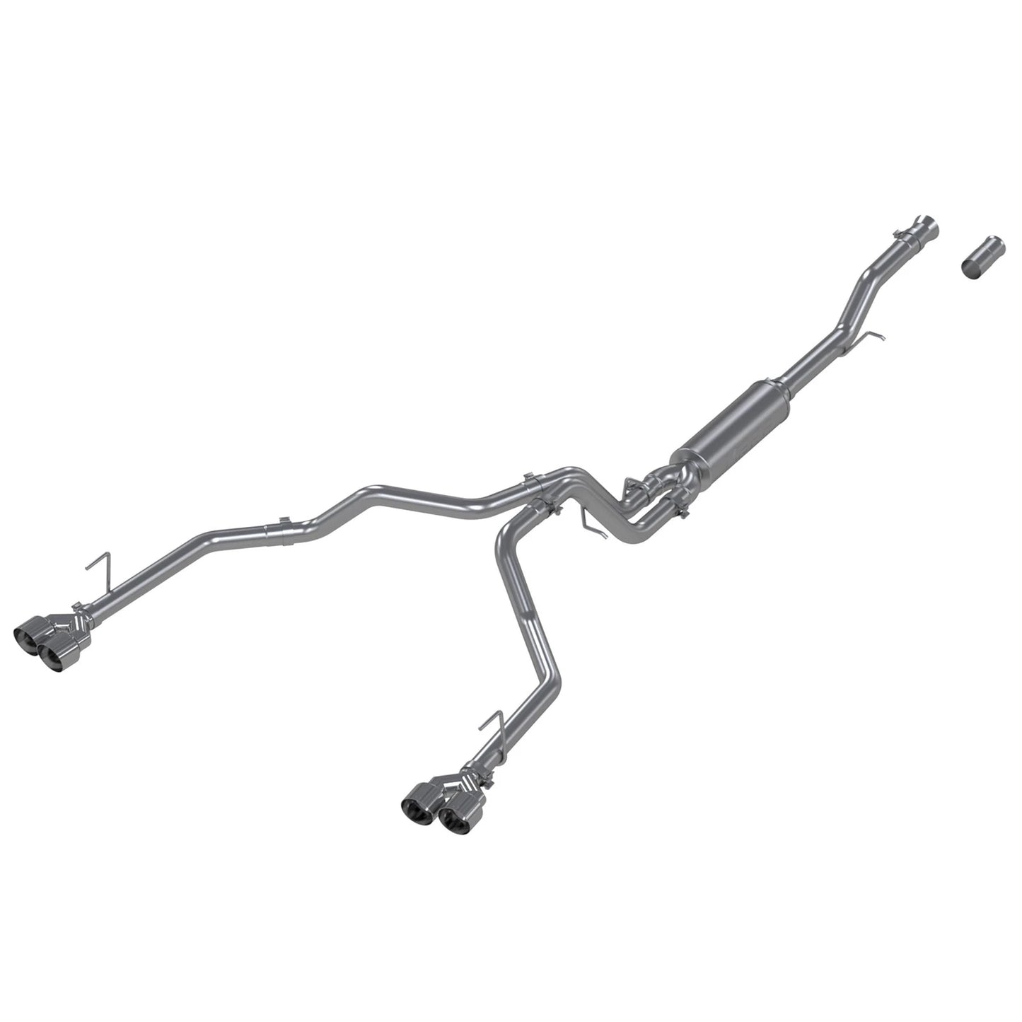 MBRP 3in Aluminized Dual Split Cat-back | Chevrolet Suburban XL 5.3L (21-24)