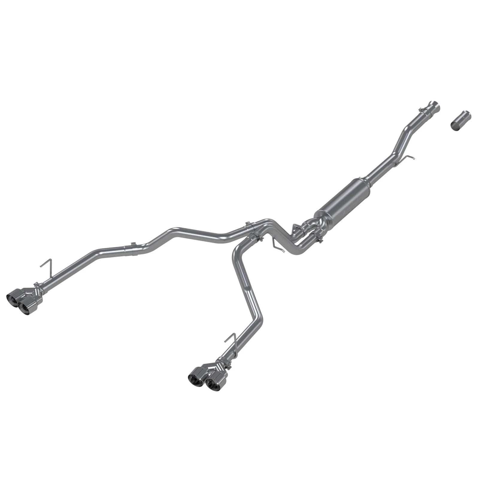 MBRP 3in Aluminized Dual Split Cat-back | Chevrolet Suburban XL 5.3L (21-24)