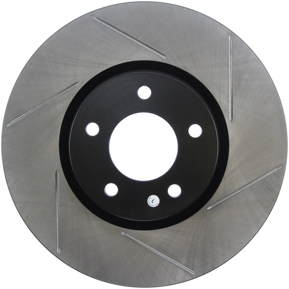 Stoptech Power Slot Slotted Brake Rotor | 2007-2009 Mazda 3 MazdaSpeed (126.45078SL)