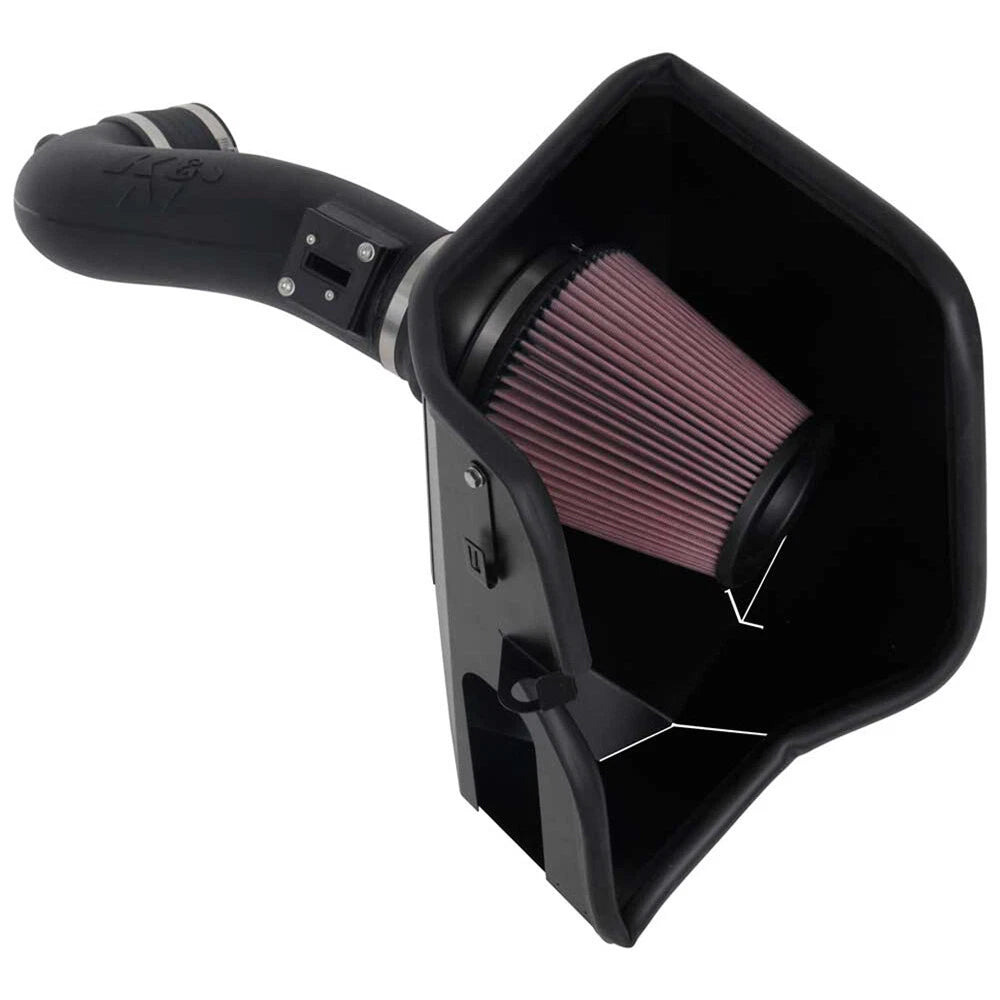 K&N 2019+ Chevrolet 1500 5.3L / 6.2L V8 F/I AirCharger Performance Intake System | Chevrolet 1500 (19+)