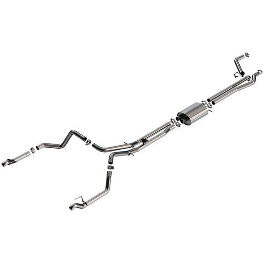 Borla 2.5" S-Type Cat-Back | Chevrolet Silverado 1500 6.2L V8 (140999)