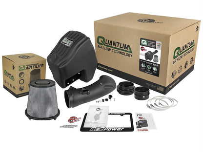 aFe Quantum Pro DRY S Cold Air Intake System | Ford Powerstroke V8-6.7L (11-16) (53-10003D)