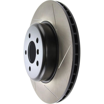 Stoptech Sport Rear Slotted Brake Rotor | 2014-2015 BMW 435i (126.34147SL)