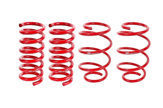 BMR 15-17 S550 Mustang Performance Version Lowering Springs (Set Of 4) - Red