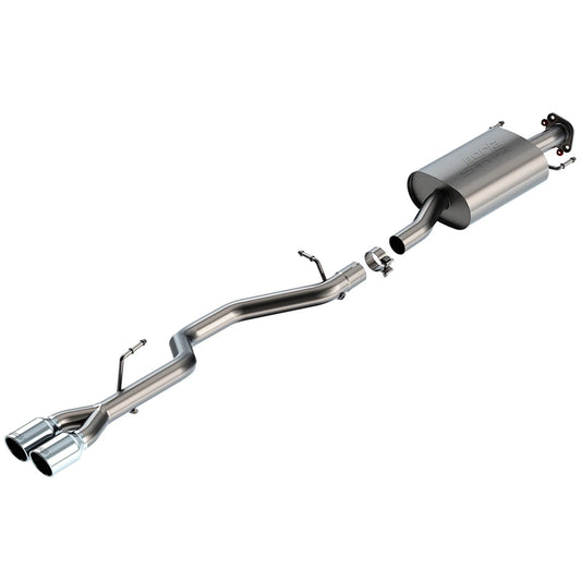Borla 140947 S-Type Stainless Cat Back Exhaust for 21-22 Highlander XSE 3.5L V6