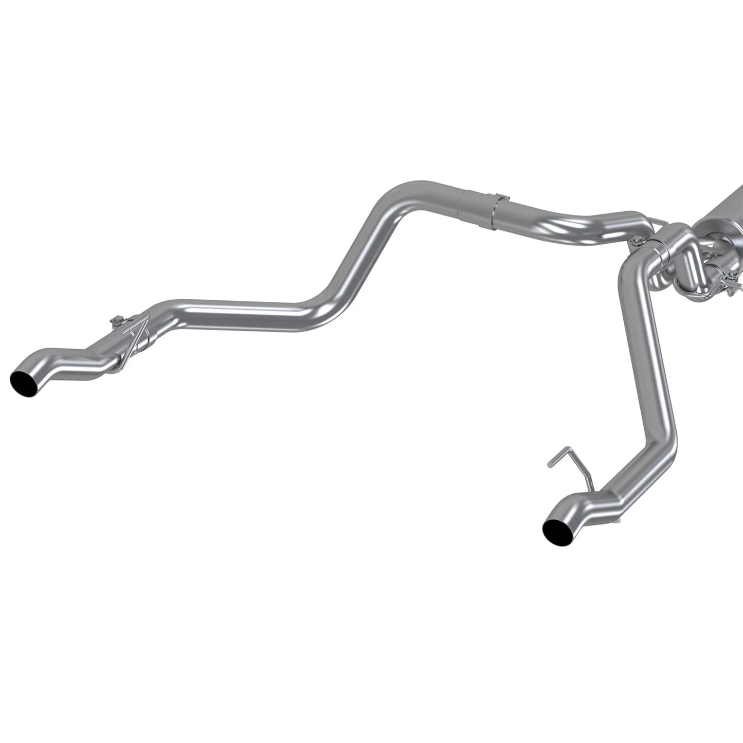 MBRP 2.5in Dual Rear Exit Alum Cat-Back Exhaust | Silverado/Sierra 1500 4.3L/5.3L (19+) (S5085AL)
