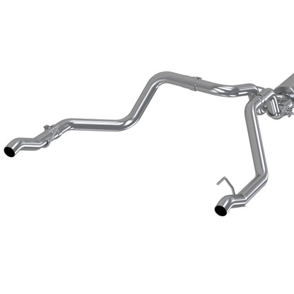 MBRP 2.5in Dual Rear Exit Alum Cat-Back Exhaust | Silverado/Sierra 1500 4.3L/5.3L (19+) (S5085AL)
