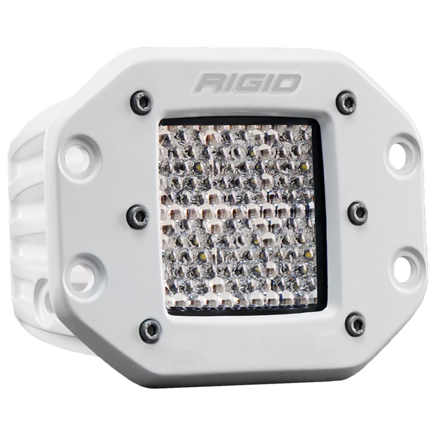 Rigid D-Series Pro Flood Diffused LED | Flush White (RIG611513)