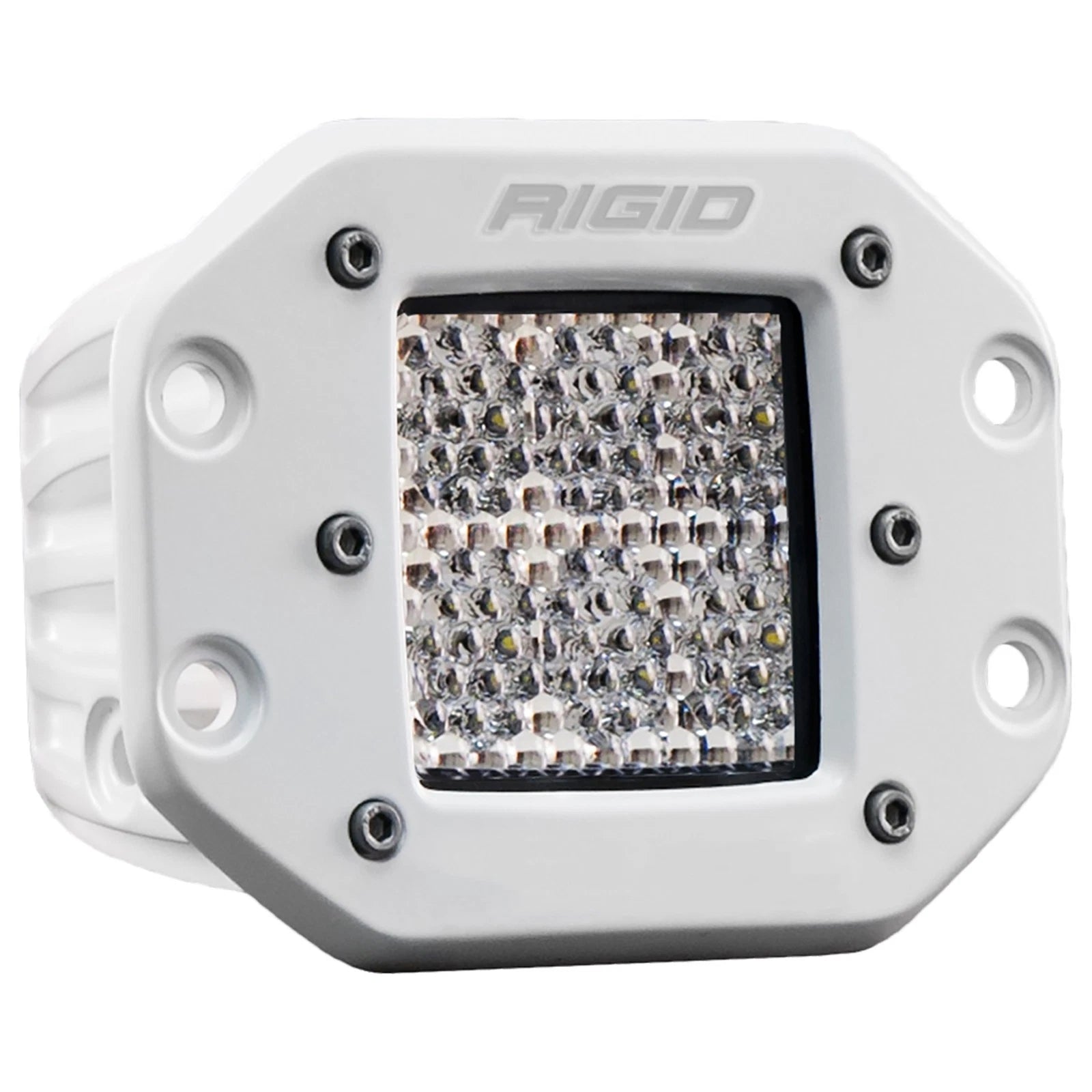 Rigid D-Series Pro Flood Diffused LED | Flush White (RIG611513)