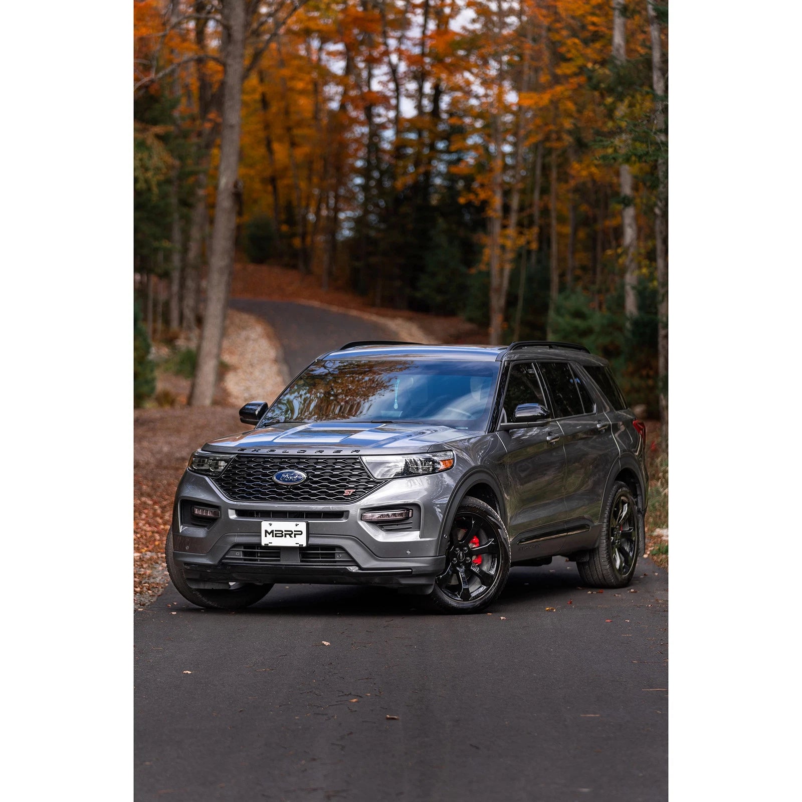 MBRP 2.5in Dual Rear Exit Axle Back Exhaust w/ Quad Tips | Ford Explorer ST 20-21 (S5203AL)