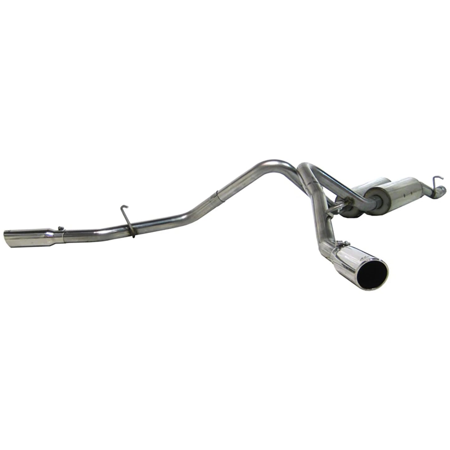 MBRP 2.5in. Dual Split Side Cat-Back | Chevy/GMC 1500 HD 6.0L (03-07) (S5008409)