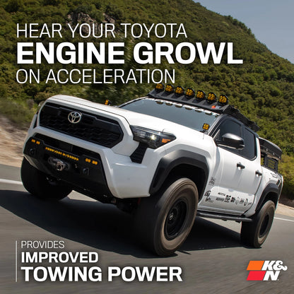 K&N 77 Series Air Intake | Toyota Tacoma (24) (77-9043KP)