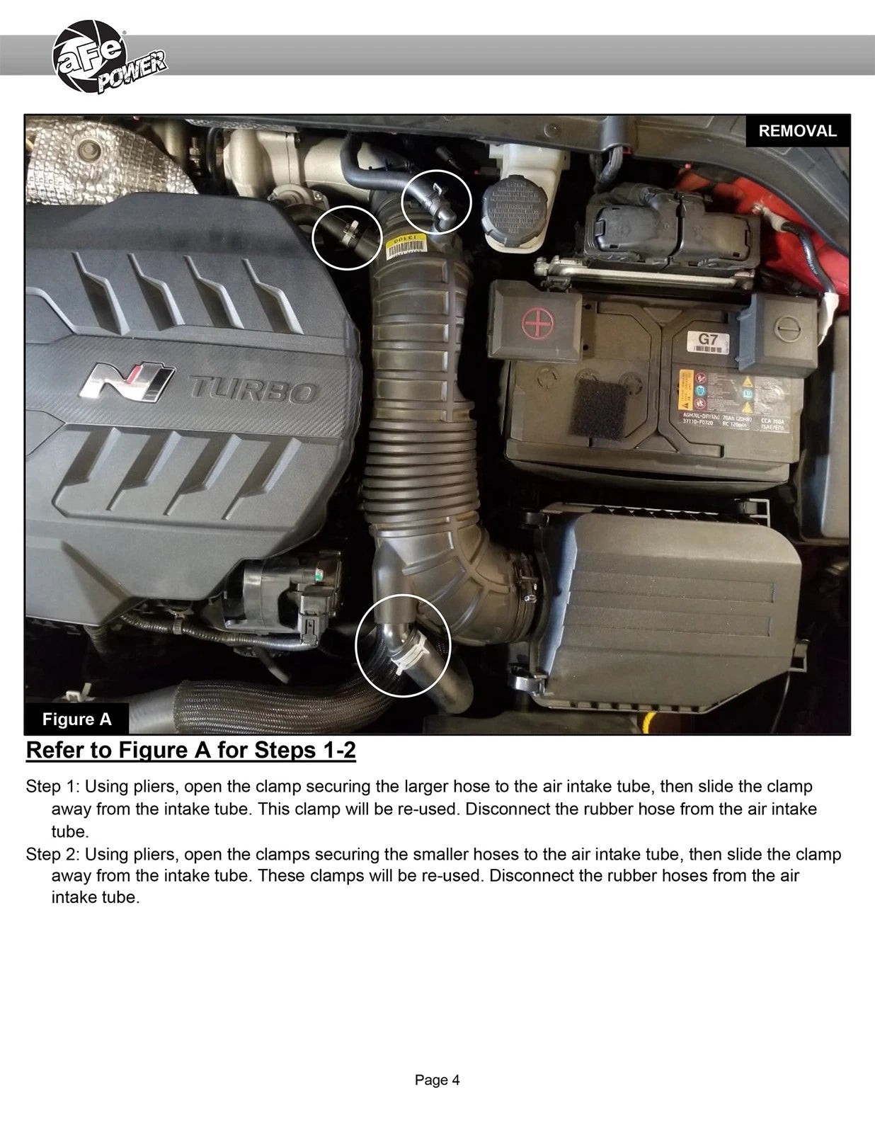 aFe 22-23 Hyundai Kona N 2.0L(t) Takeda Momentum Cold Air Intake w/ Pro DRY S Filter (56-70058D)