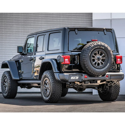 Borla ATAK Coated Black Cat-Back Exhaust | Jeep Wrangler Rubicon 392 (21-22) (140893CB)