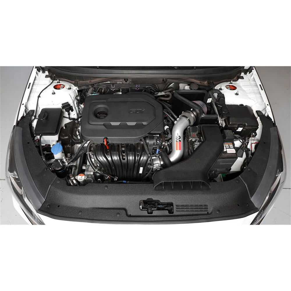 K&N 15-18 Hyundai Sonata L4-2.4L F/I Silver Typhoon Short Ram Intake | Hyundai Sonata (15-18) (69-5321TS)