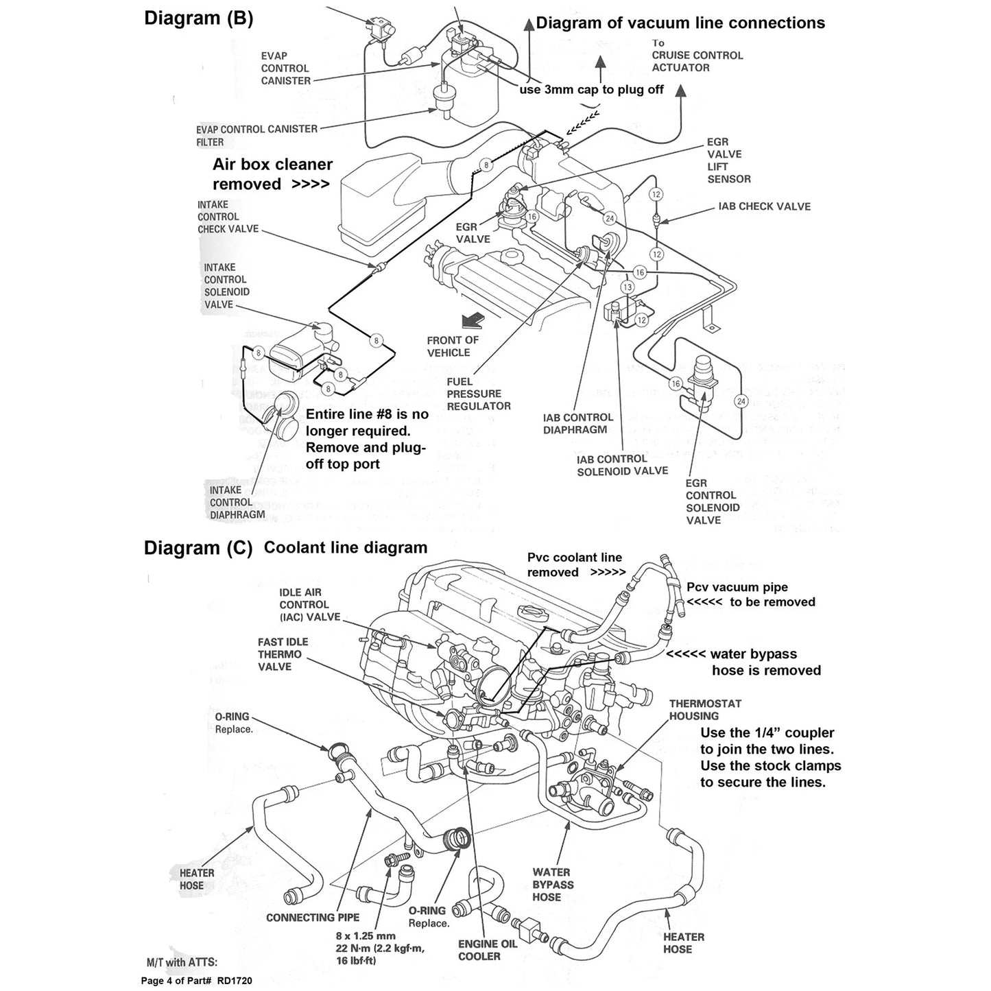 Injen Cold Air Intake System | 1997 - 2001 Honda Prelude (RD1720)