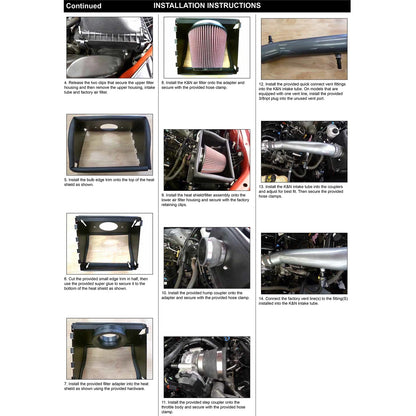 K&N Performance Air Intake System | Ford F-150 (18-24) 3.3L V6 (77-2619KC)