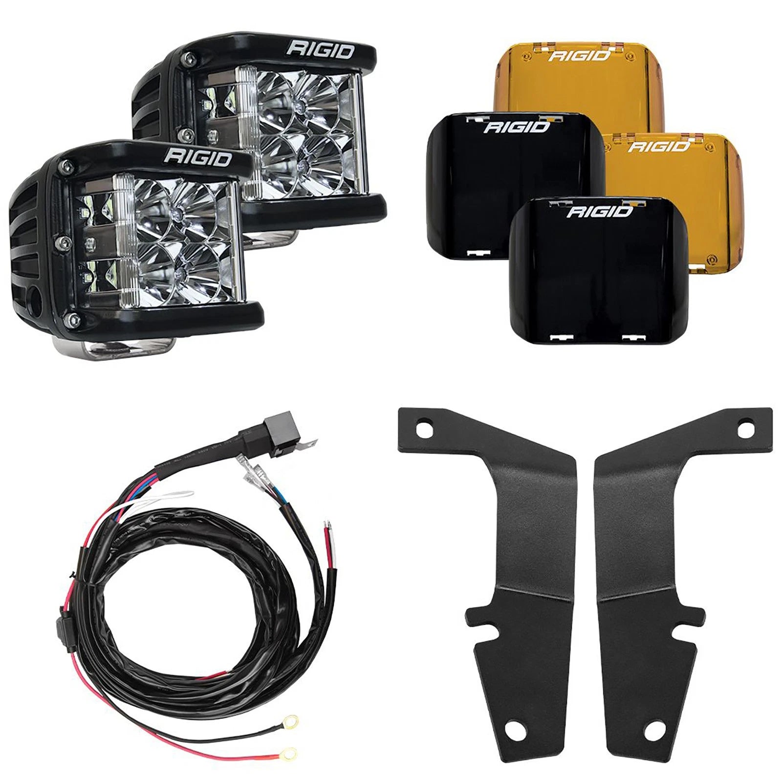 Rigid Industries 10-20 Toyota 4Runner A-Pillar Light Kit | Toyota 4Runner (10-20) (46703)