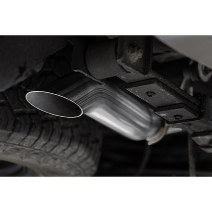 MBRP 3in Tip 3in Cat Back Turndown Exit Street Profile | Nissan Frontier (22-23) 3.8L (S5409AL)